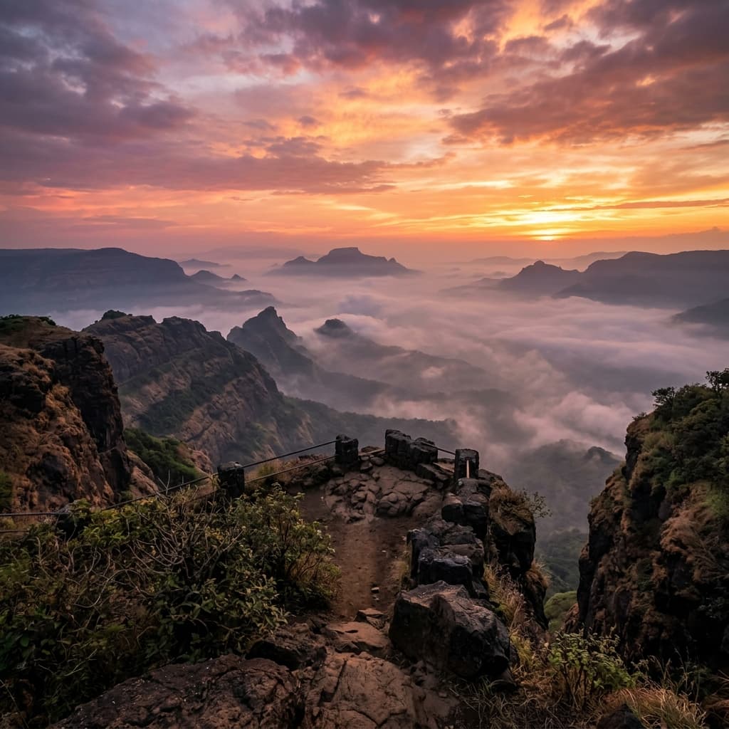 Tiger Point Sunrise Tour in Lonavala